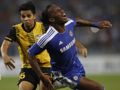 Didier Drogba strelil jediný