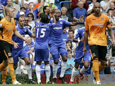 Didier Drogba a Florent