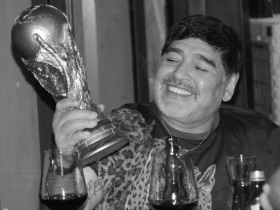 Nebohý Diego Maradona