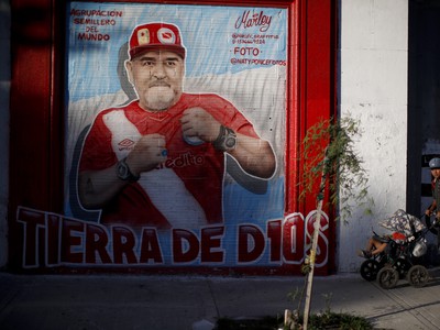 Diego Maradona sa stal ikonou po celom svete