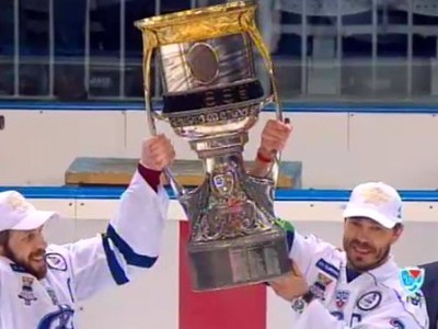 Dinamo Moskva získalo Gagarinov pohár
