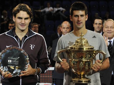 Federer a Djokovič po