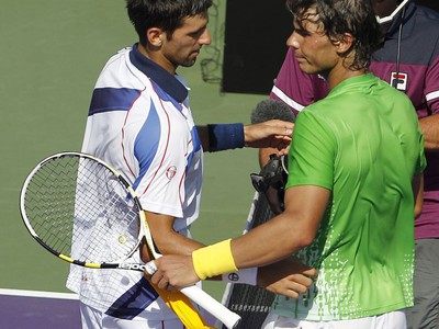 Djokovič a Nadal po poslednej loptičke