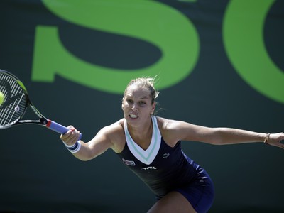 Dominika Cibulková na turnaji v Miami