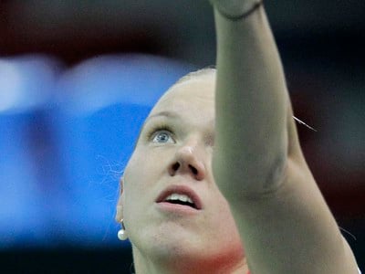 Kaia Kanepi počas moskovského finále