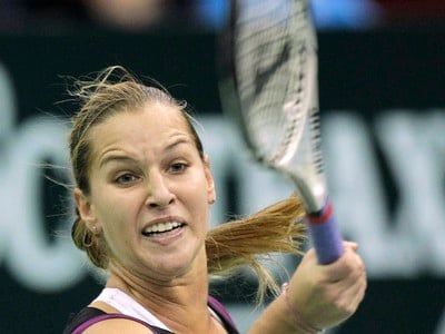 Dominika Cibulková počas moskovského finále