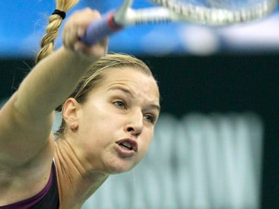 Dominika Cibulková počas moskovského finále