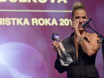 Dominika Cibulková si prevzala ocenenie Tenistka roka 2016