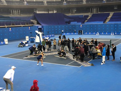 Dominika Cibulková sa zúčastnila nakrúcania celovečerného filmu o svojej rivalke z finále Australian Open Na Li