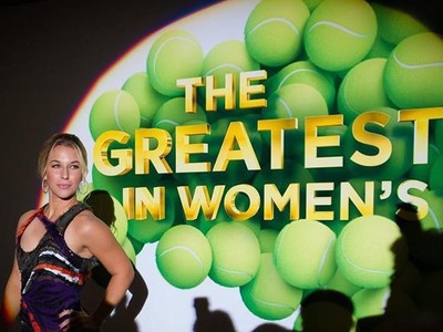 Dominika Cibulková na otváracom ceremoniáli WTA Finals v Singapure 