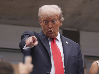 Americký prezident Donald Trump sa osobne zúčastnil finále US Open