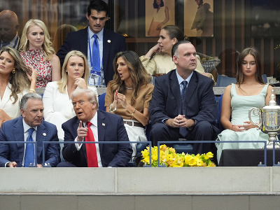 Americký prezident Donald Trump sa osobne zúčastnil finále US Open
