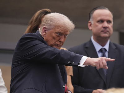 Americký prezident Donald Trump sa osobne zúčastnil finále US Open