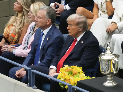 Americký prezident Donald Trump sa osobne zúčastnil finále US Open