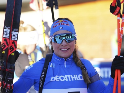 Talianska biatlonistka Dorothea Wiererová