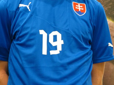Modrý dres slovenskej reprezentácie