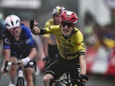 Jonas Vingegaard v cieli