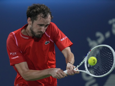 Daniil Medvedev vo finále ATP turnaja v Dubaji