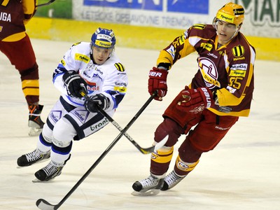 Sprava: Tomáš Klíma z Dukla Trenčín a Andrej Jurášek z MHC Mountfield Martin