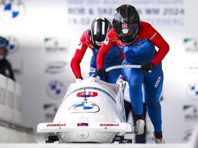 Slovenské bobistky Viktória Čerňanská