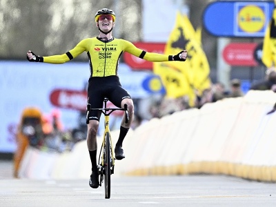 Americký cyklista Matteo Jorgenson vyhral Dwars door Vlaanderen
