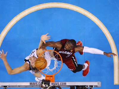 Dwyane Wade a Dirk Nowitzki