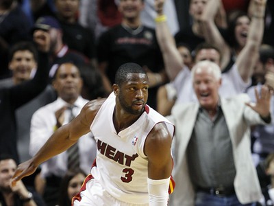 Dwyane Wade počas zápasu