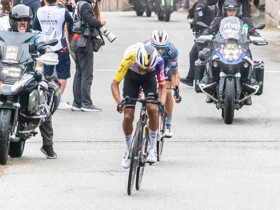 Egan Bernal v závere