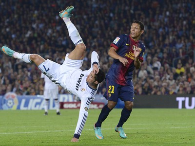 Cristiano Ronaldo v akrobatickej