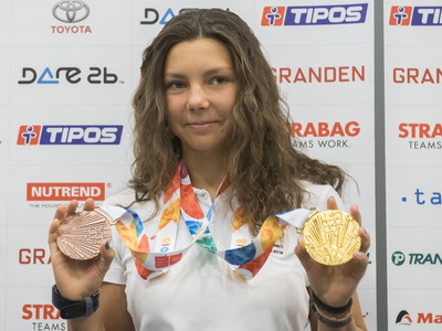 Emanuela Luknárová získala zlato i bronz