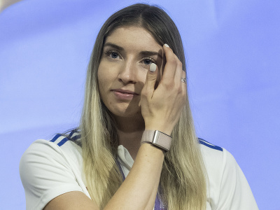 Na snímke slovenská reprezentantka