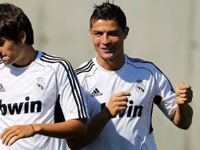 Enzo Zidane a Cristiano