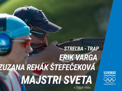 Zuzana Rehák Štefečeková a Erik Varga sa stali majstrami sveta v trape mixu