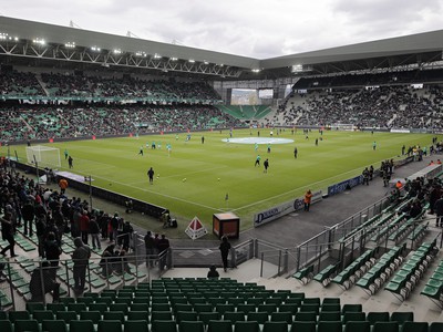 Štadión Stade Geoffroy-Guichard v Saint-Étienne