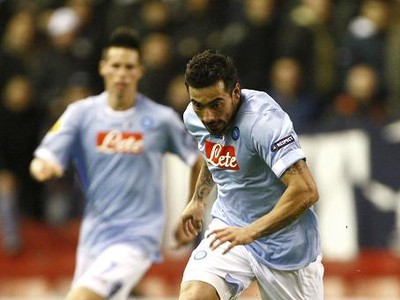 Ezequiel Lavezzi a Marek Hamšík