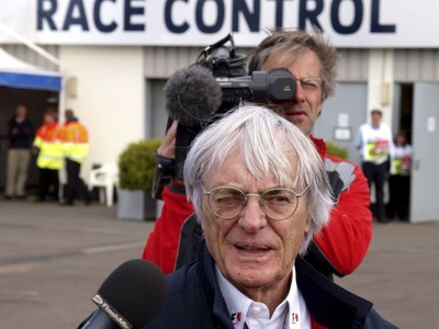 F1 Boss Bernie Ecclestone,
