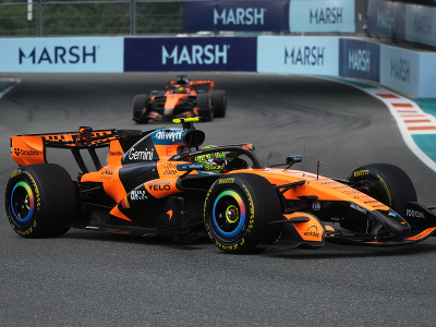Lando Norris počas Veľkej