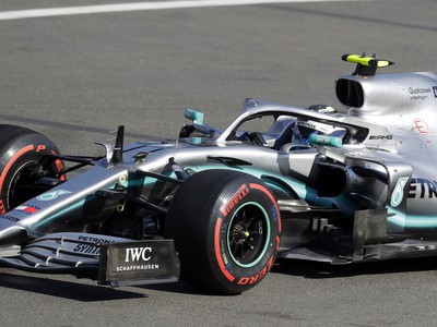Valtteri Bottas z Mercedesu
