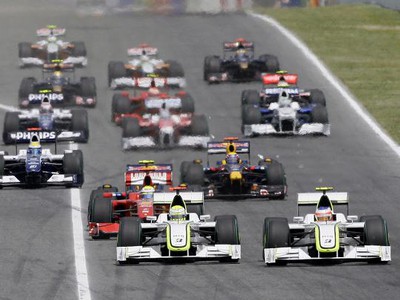 F1, štart, Španielsko