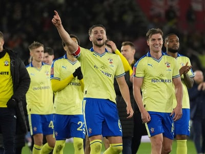 Hráči Southamptonu oslavujú triumf