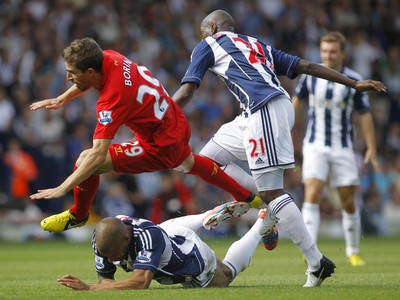 Fabio Borini a Steven Reid
