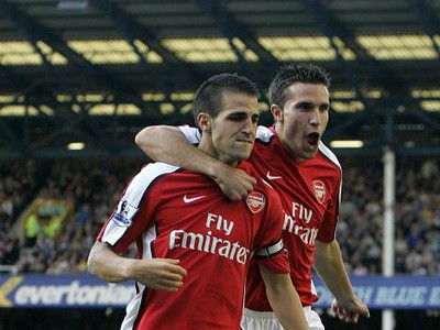 Cesc Fabregas a Robin