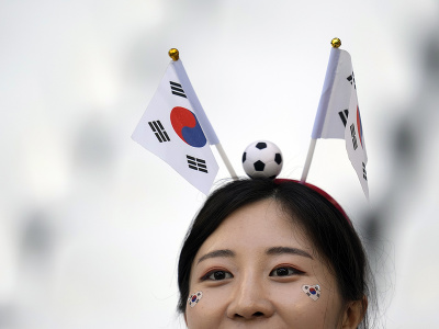 Juhokórejská fanúšička
