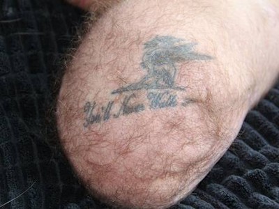 Tetovanie Andyho Granta už bez posledného slova