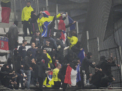 Agresívni fanúšikovia Lyonu