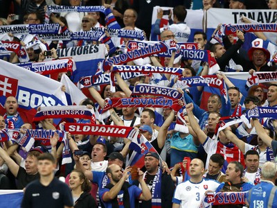 Slovenskí fanúšikovia vo Wembley