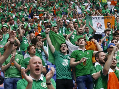 Írski fanúšikovia sa dočkajú