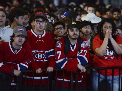 Fanúšikovia Montrealu Canadiens
