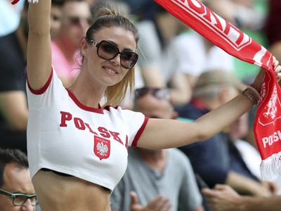 Poľská fanúšička