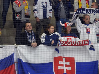 Povzbudzujúci slovenskí fanúšikovia